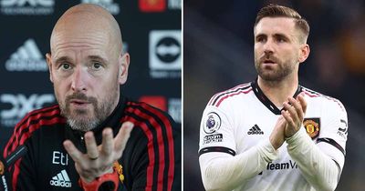 Erik ten Hag hints at long-term Luke Shaw role after Man Utd experiment