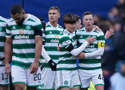 Celtic snatch late equaliser at Rangers to retain Premiership stranglehold
