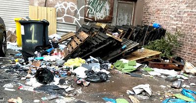 'Selfish' fly tippers dump rubbish outside one of city's oldest houses