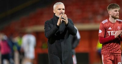 Jim Goodwin responds to Aberdeen boo boys as he insists response is 'part and parcel of the game'