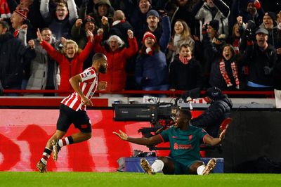 Brentford capitalise on Liverpool’s poor defending to claim famous scalp