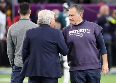 Here’s what Bill Belichick said when asked about Robert Kraft being unhappy with team