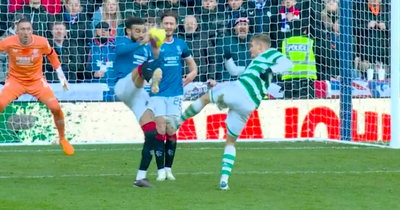 Connor Goldson gets unanimous Celtic 'handball' verdict as pundits throw the rulebook at Rangers star after VAR snub