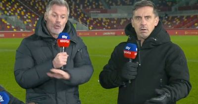 Gary Neville's Liverpool question sparks furious Jamie Carragher response: "Nonsense!"