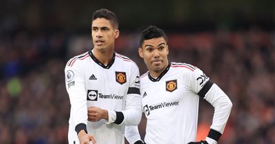 Casemiro lauded by teammates as three Manchester United players set for return to action