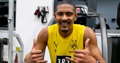 Sebastien Haller returns to training for first time after testicular cancer battle