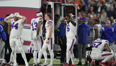 Bills’ Damar Hamlin in critical condition after suffering heart attack on field; game postponed