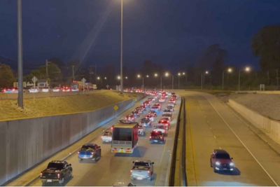 Light traffic on Bangkok-bound Mitrapap highway