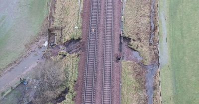 Trains between Carlisle and Glasgow terminated after flood damages West Coast Mainline