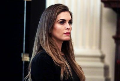 New texts show Hope Hicks rage at Trump