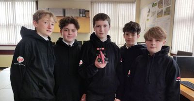 Kirkcudbright Academy pupils race to success in F1 in Schools project