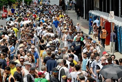 Thousands of mourners file past Pele’s body ahead of Brazil footballing legend’s funeral