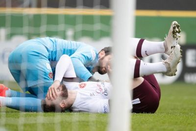 Hearts defender Craig Halkett ruled out for the season after cruciate injury