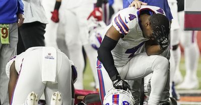 NFL stars in tears as Damar Hamlin received treatment after suffering cardiac arrest