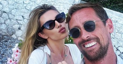 Abbey Clancy renews vows with Peter Crouch and calls herself 'luckiest girl on earth'