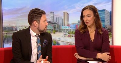 BBC Breakfast's Sally Nugent visibly emotional and says she 'can't carry on show'