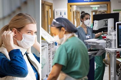 Health chief suggests people wear masks amid extreme pressure on NHS services
