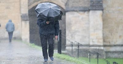 Met Office issues yellow weather warning for heavy rain in Wales