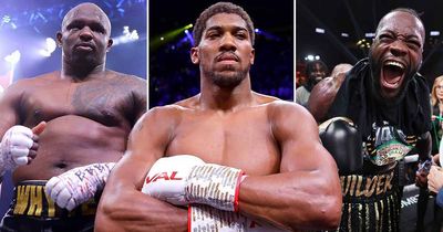 Anthony Joshua has three-fight plan including Dillian Whyte and Deontay Wilder