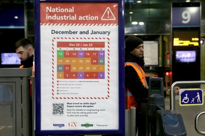 Strike-hit UK faces first rail stoppage of 2023