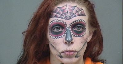 Woman with tattooed skull face who is full of regret undergoes gruelling laser removal