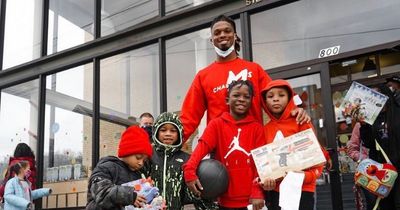 Stricken NFL star Damar Hamlin raised money to give toys to local kids at Christmas