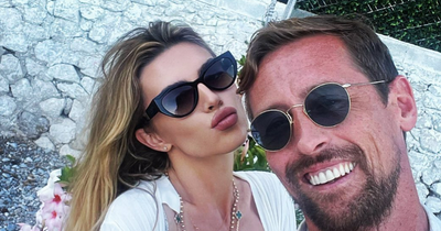 Abbey Clancy and Peter Crouch renew wedding vows on 10 year anniversary