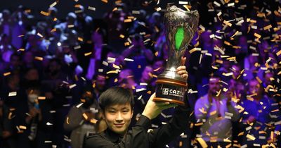 Former UK champion Zhao Xintong TENTH player suspended in snooker match-fixing probe