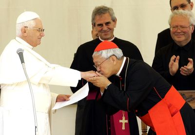 Hong Kong's Cardinal Zen to attend Benedict's funeral Mass