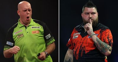 Michael van Gerwen's emphatic message to Michael Smith revealed before Ally Pally final