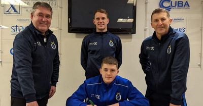 Dungannon Swifts teenager Steven Scott earns 'dream' contract with hometown club