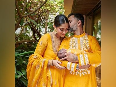 I'm Forever Grateful: Sonam Kapoor Drops An Adorable Picture Of Anand Ahuja, Vayu
