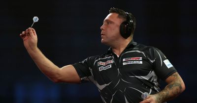 Gerwyn Price accused of turning darts into "pantomime" with headphones stunt