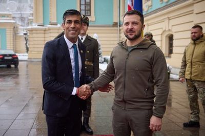 Rishi Sunak promises Zelensky more military equipment to ‘secure Ukraine’s victory on the battlefield’