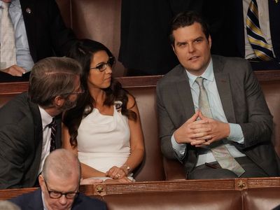 Lauren Boebert and Matt Gaetz mocked after appearing to get lost in the Capitol