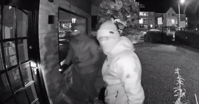 Thugs caught smashing into salon on Ring doorbell camera footage