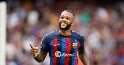 Barcelona issue update on Memphis Depay's future amid Manchester United transfer links