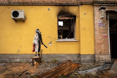 Banksy mural theft ringleader could face 12 years in jail, Ukraine says