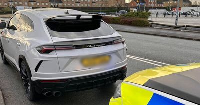 Lamborghini seized and driver reported for being 'eight years too young'