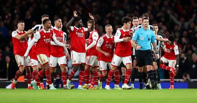 Arsenal hit Newcastle roadblock as giddy Gunners title charge dented in fiery draw