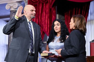 Supporters celebrate ‘Senator Fetterman’ getting sworn in: ‘He wore a suit’