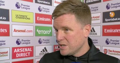 Eddie Howe responds to Mikel Arteta's "scandalous" penalty claims after fiery draw