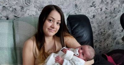 One of UK's first New Year babies born to mum who craved KFC throughout pregnancy