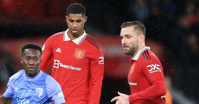 Luke Shaw makes Marcus Rashford prediction after Manchester United win vs Bournemouth