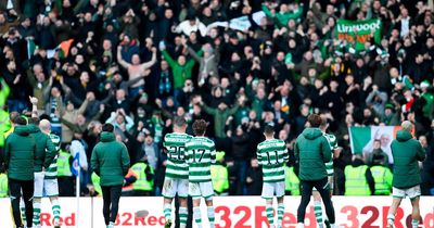 Old Firm match video shows fan bloodied after being 'hit on head with missile'