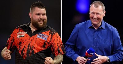 Michael Smith hails Wayne Mardle after commentator lost voice during iconic nine-darter
