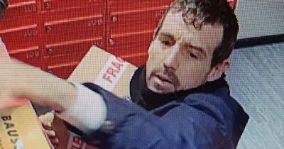 Man wanted after more than 30 parcels stolen from same Greater Manchester street