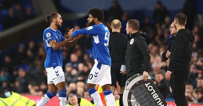 Ellis Simms' unhappy Everton return as Toffees are thrashed by Brighton