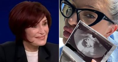Sharon Osbourne lets slip unusual name of Kelly's baby and says she's 'so proud of her'