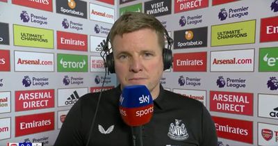 Eddie Howe's Newcastle admission after Arsenal draw as Sky Sports pundits pick out one Magpies flaw